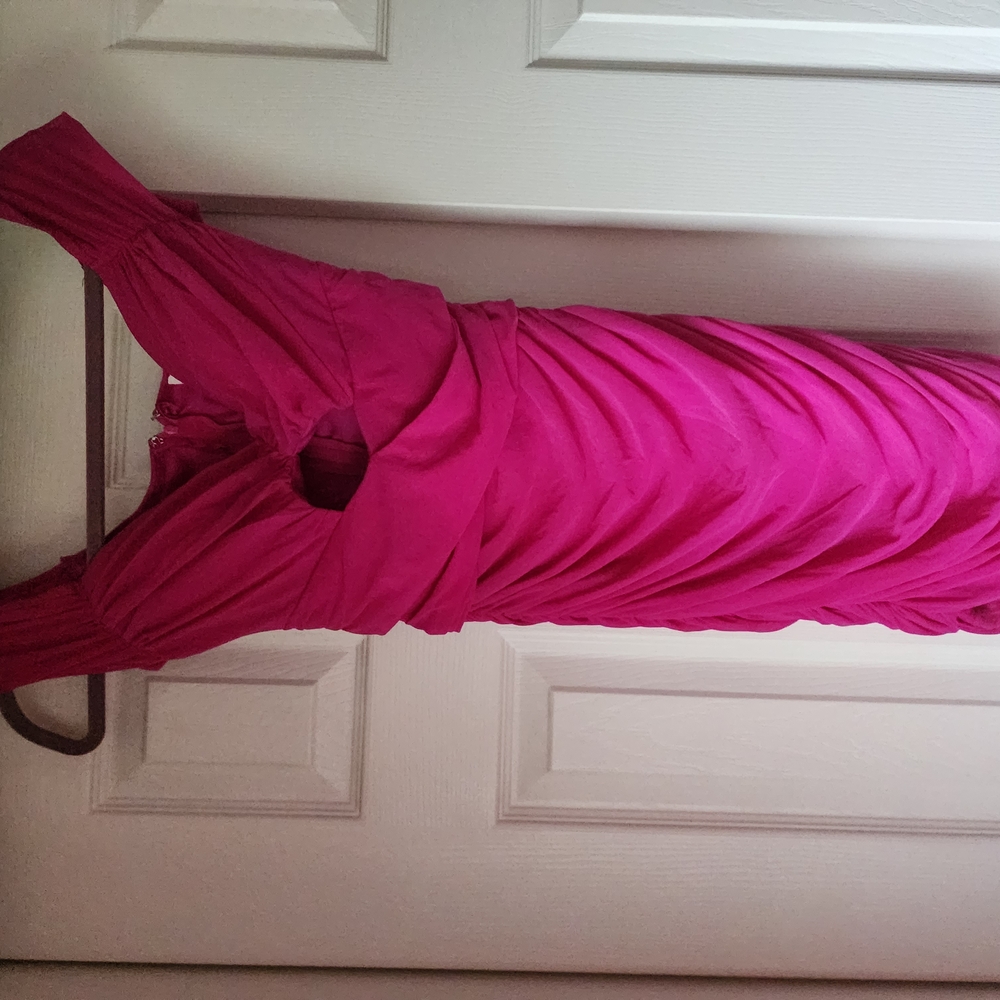Elegant Pink Women's Dress